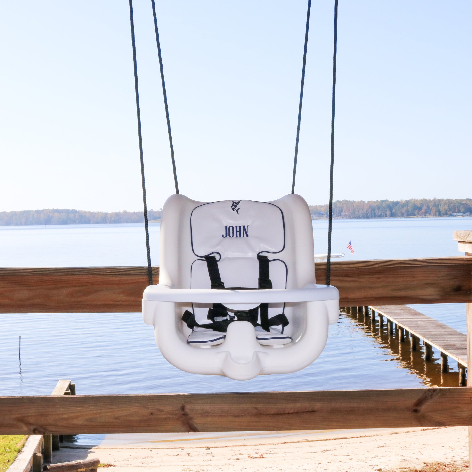 Baby Boat Swing, Custom Baby Shower Gift