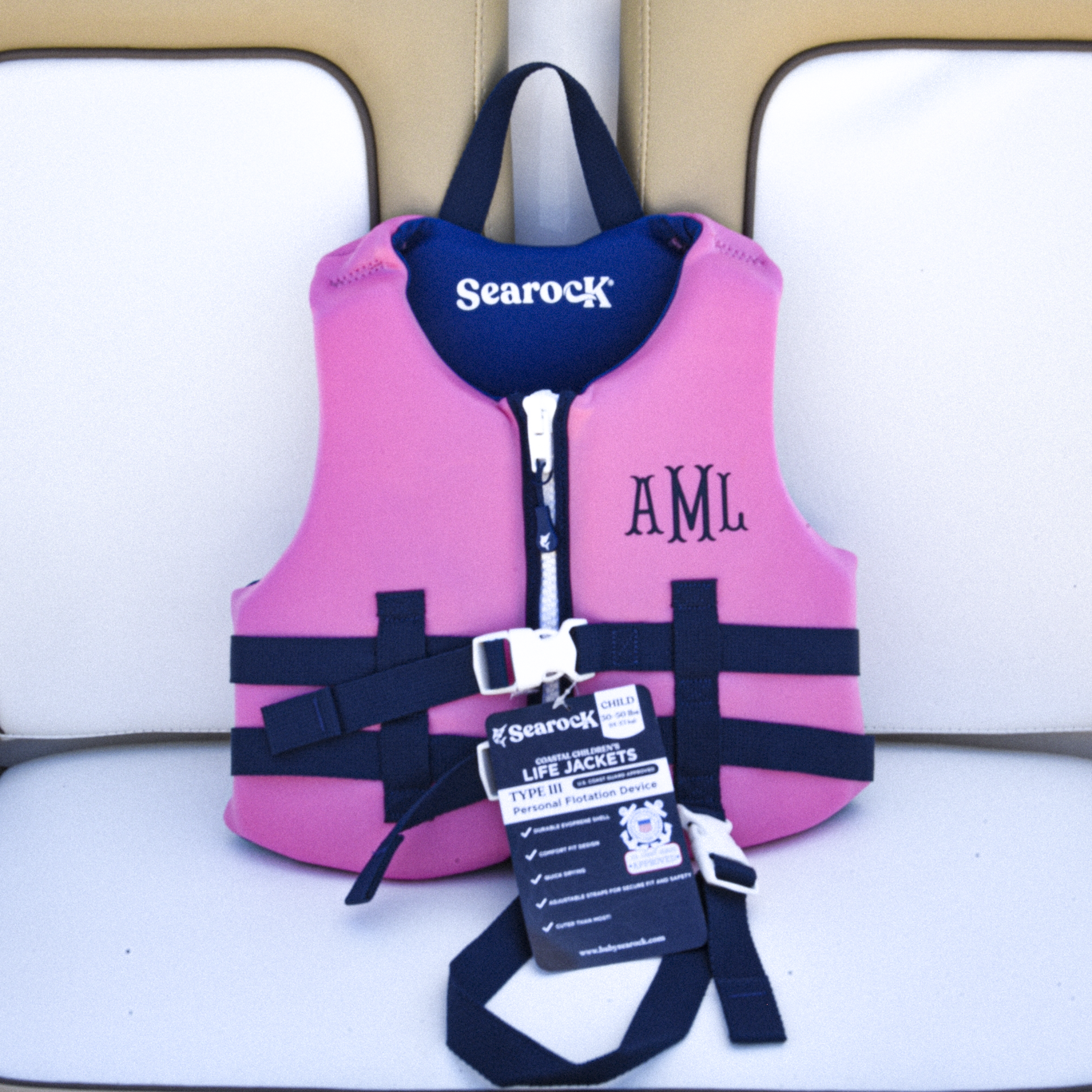 Child Coastal Children's Life Jacket (30-50 lbs)