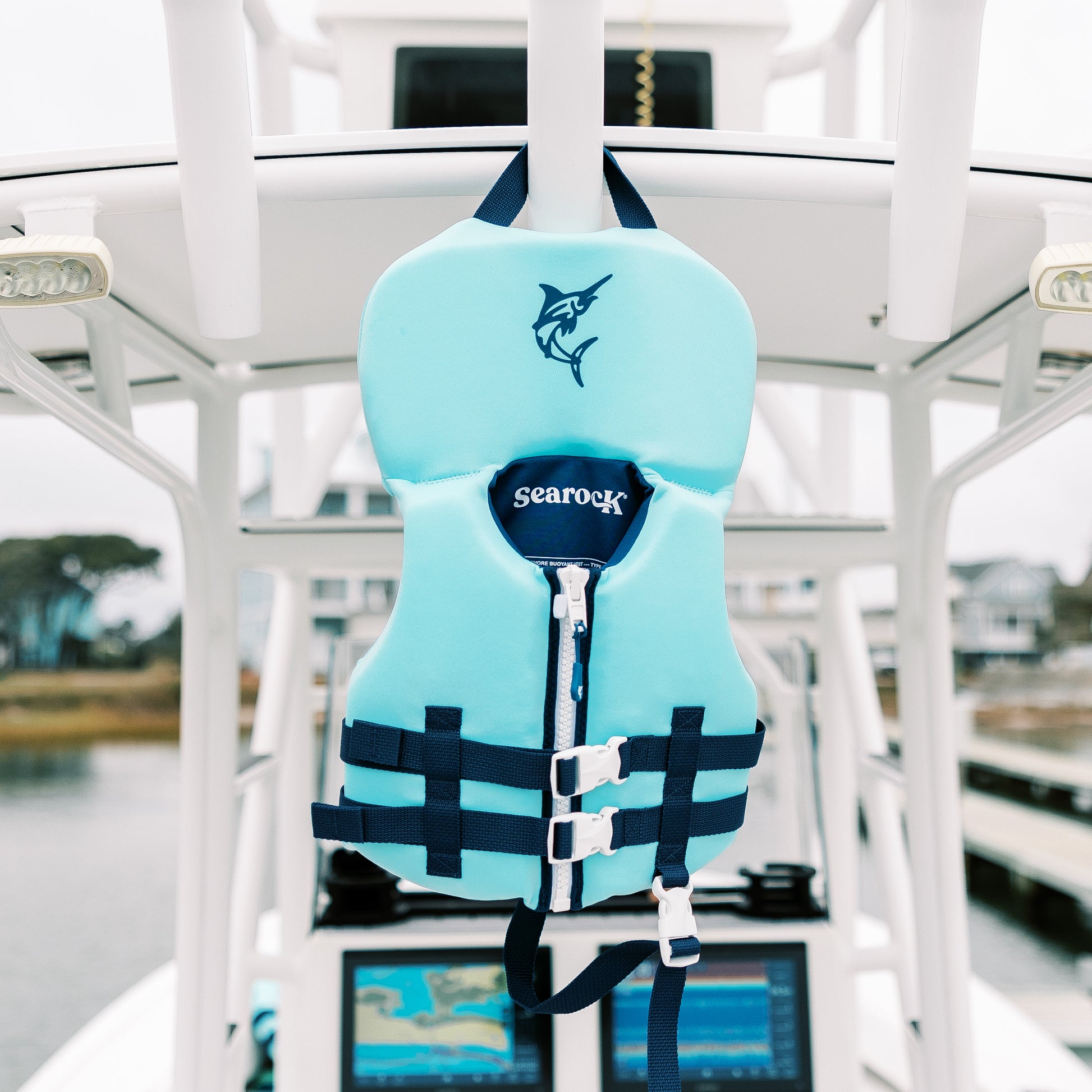 kids life jacket blue